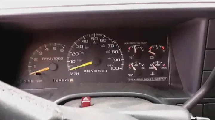 95-99 Chevy Tahoe, Suburban, Sierra, Silverado, Security fix in 30 seconds