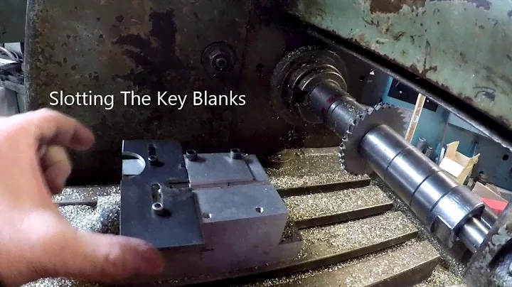 Manufacturing key blanks for one of our customers