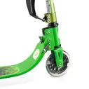 Самокат Blade Kids Jimmy 125 со светящимися колёсами зелёный металлик