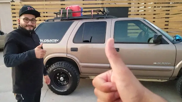 Chevy S10 Blazer under construction