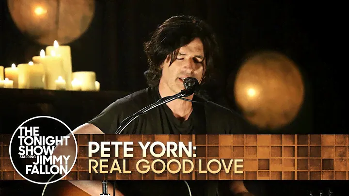 Pete Yorn: Real Good Love | The Tonight Show Starring Jimmy Fallon