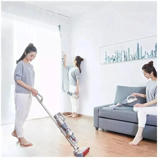 Беспроводной ручной пылесос Jimmy Wireless Handheld Vacuum Cleaner JV71 RU (Grey)-3