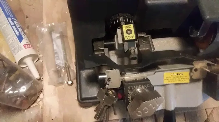 How I use the 045 HD key machine