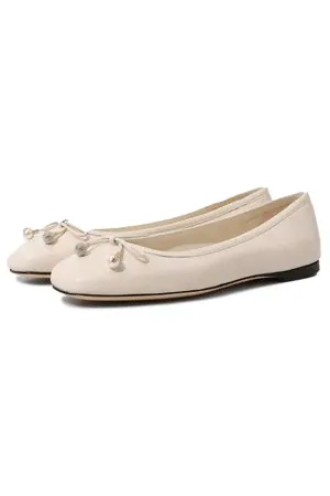 Кожаные балетки Elme Jimmy Choo-0