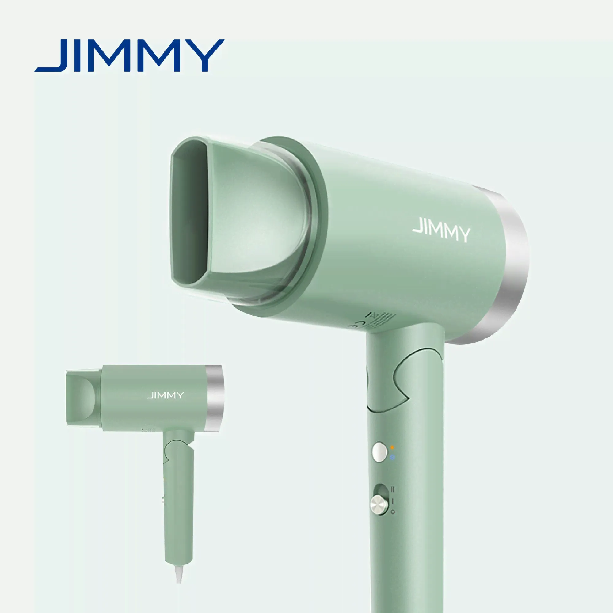 Фен Jimmy F2 1.8 кВт, режимов: 2, насадок: 1