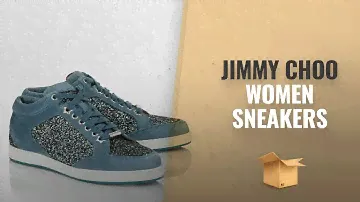 Top 10 Jimmy Choo Women Sneakers [2018 Best Sellers]: JIMMY CHOO Miami Leather and Star Glitter