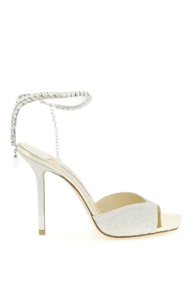 吉米·乔（Jimmy Choo'Saeda'凉鞋 - 36-0
