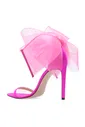 Туфли-босоножки на каблуке Jimmy Choo ﻿Aveline с бантом, розовые