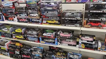 Diecast Hollywood Cars 🎬 Diecast Hunting in Europe‼️Greenlight, Corgi, Jada
