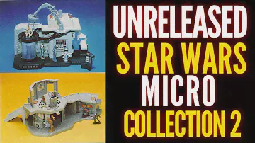 Unreleased Kenner Star Wars Micro Collection Playsets