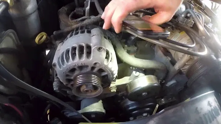 How To Install Replace Serpentine Belt Chevy GMC S10 Blazer Jimmy & Pickup 4.3L 98-04